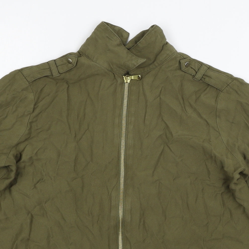 Womens UK Size 6 River Island Green Jacket