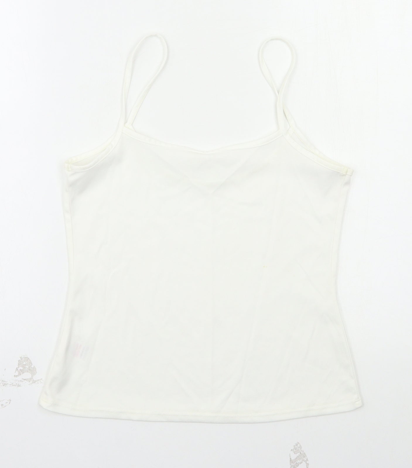 F&F Womens Ivory   Basic T-Shirt Size 8