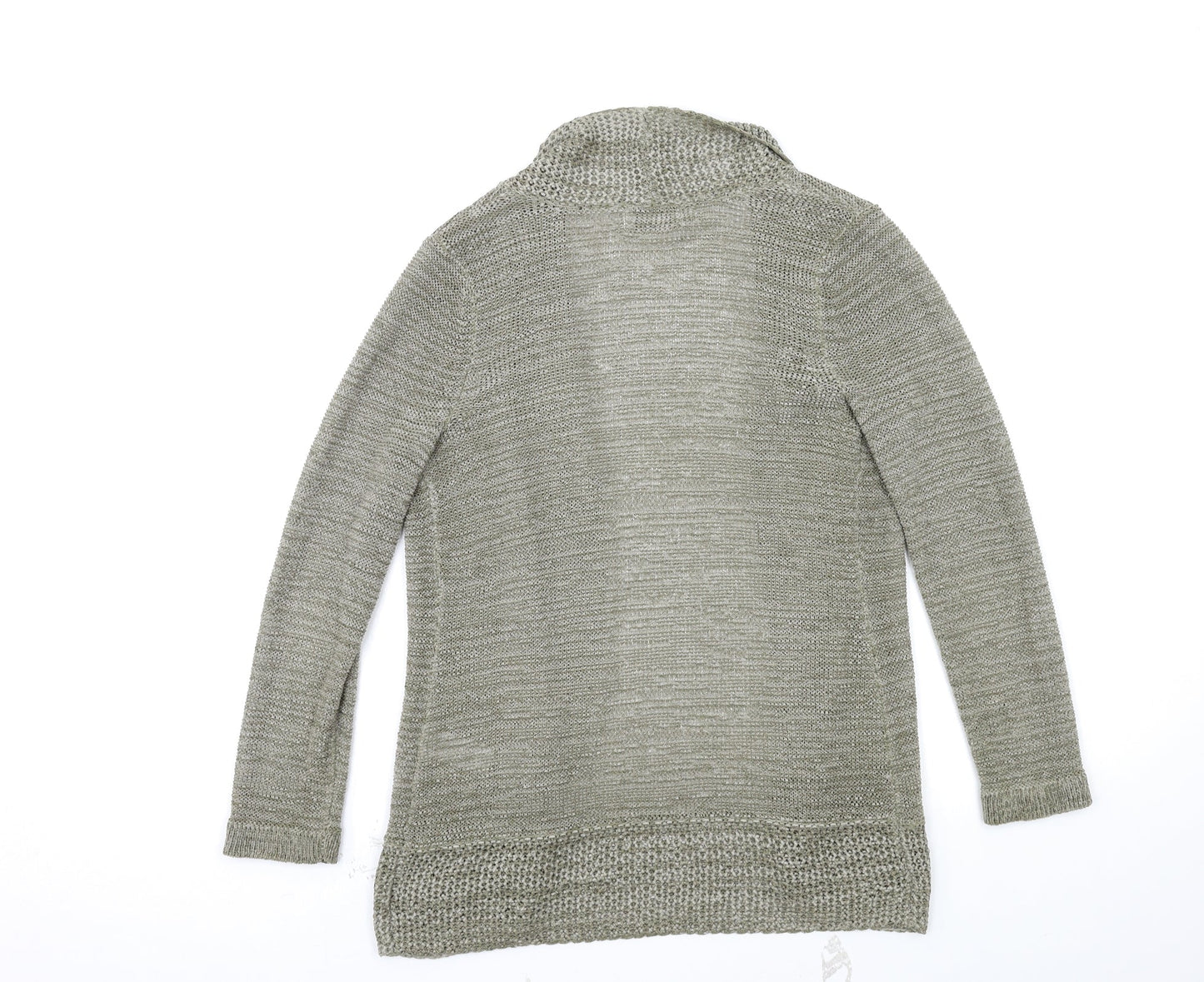 Womens UK Size S Wallis Green Cardigan Jumper