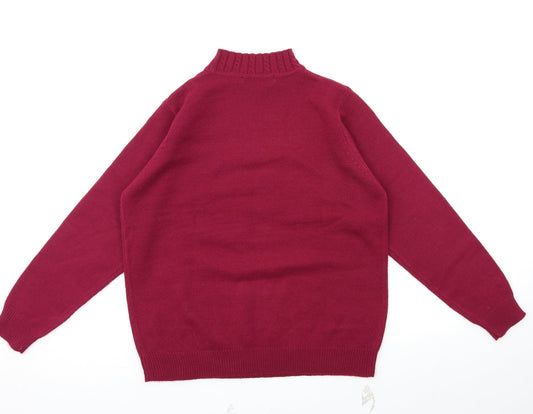 EWM Womens Purple   Pullover Jumper Size M