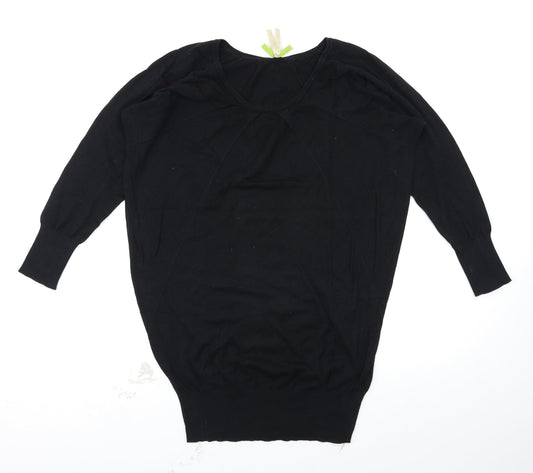 Womens UK Size XS NEXT Black Pullover Jumper