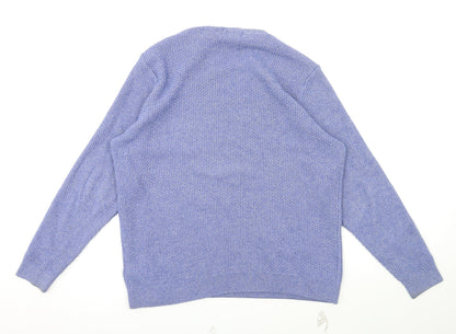Mens UK Size L M&S Blue Pullover Sweatshirt