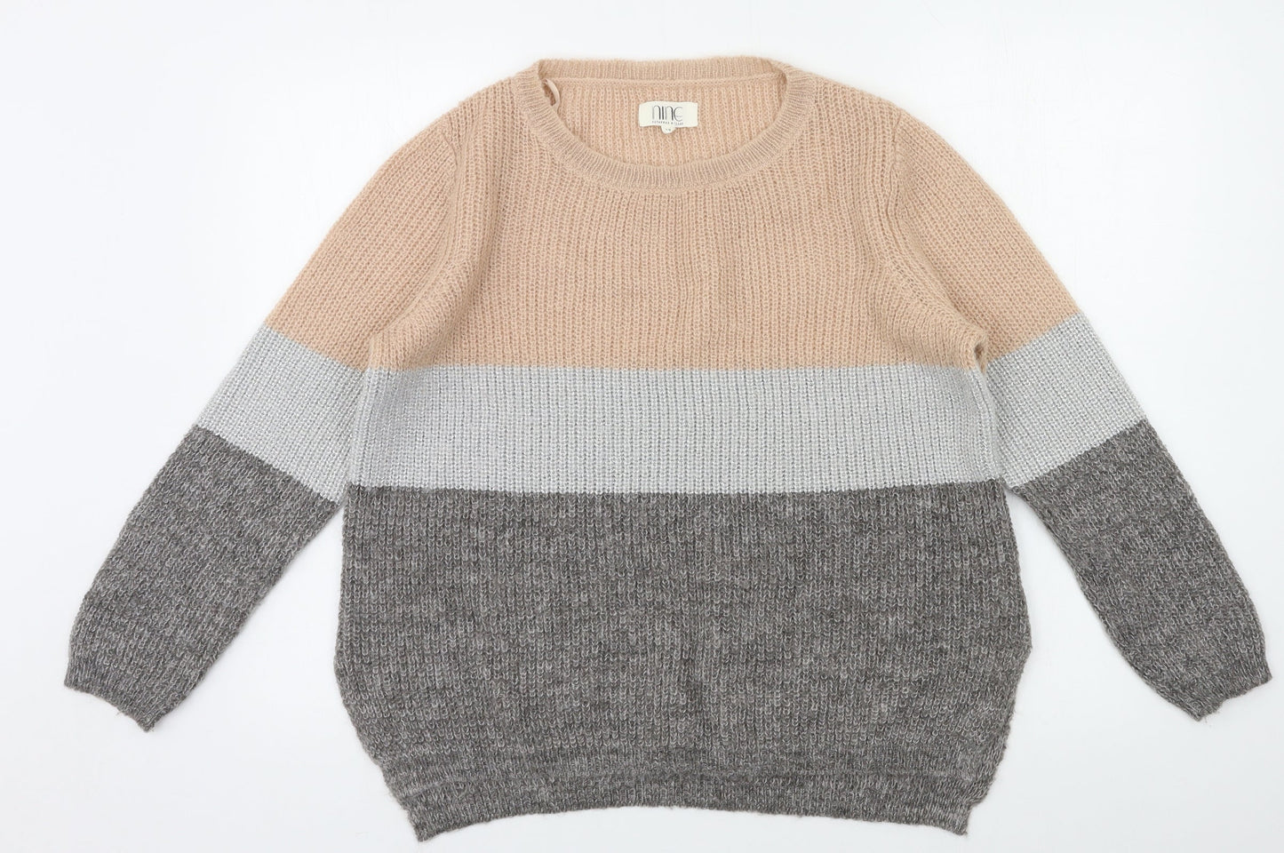 Womens UK Size 12 NINE Multicoloured Pullover Jumper