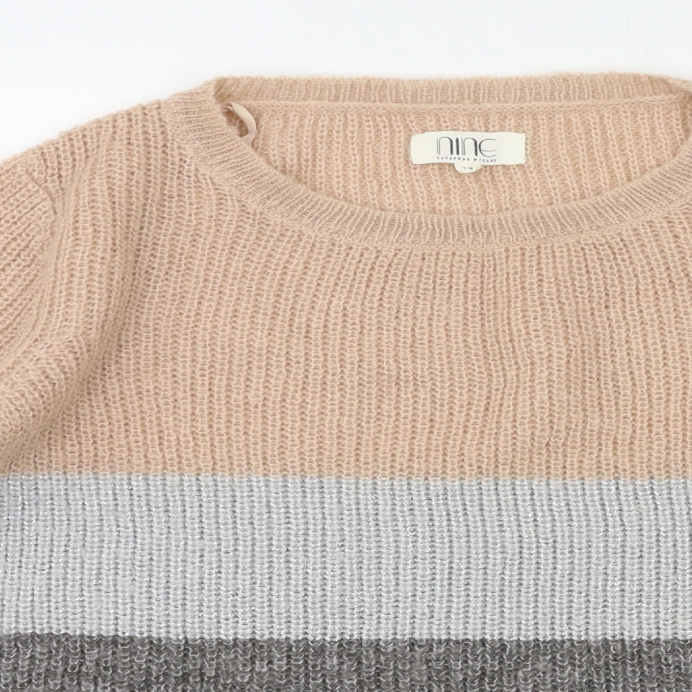 Womens UK Size 12 NINE Multicoloured Pullover Jumper