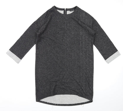 Select Womens Grey   Fit & Flare  Size 14