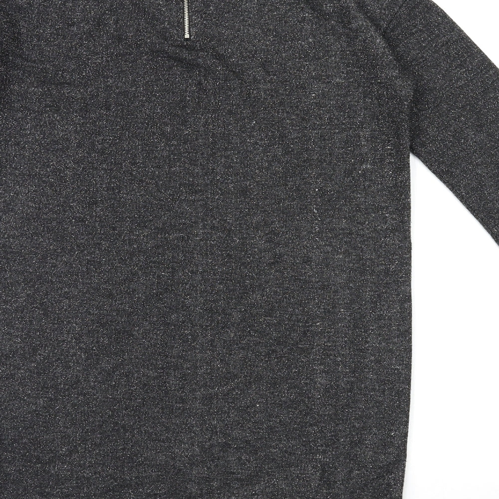 Select Womens Grey   Fit & Flare  Size 14
