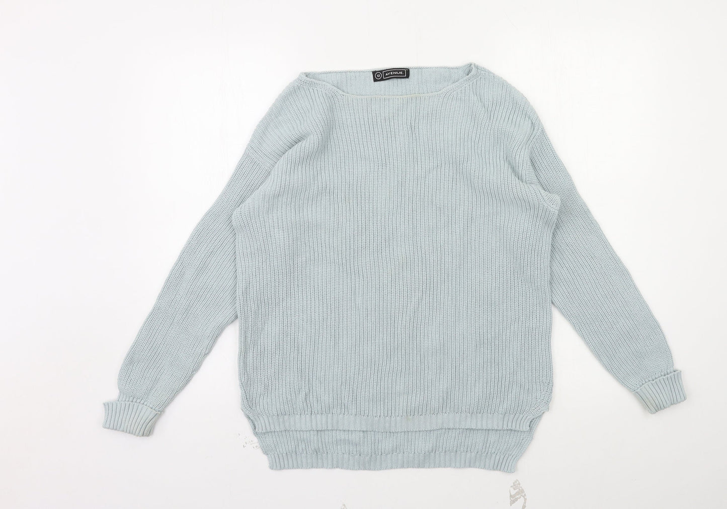 Avenue Womens Blue   Pullover Jumper Size 12