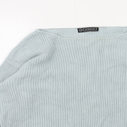Avenue Womens Blue   Pullover Jumper Size 12