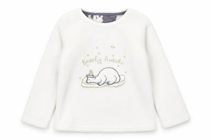 Primark Girls White   Top Pyjama Top Size 9-10 Years