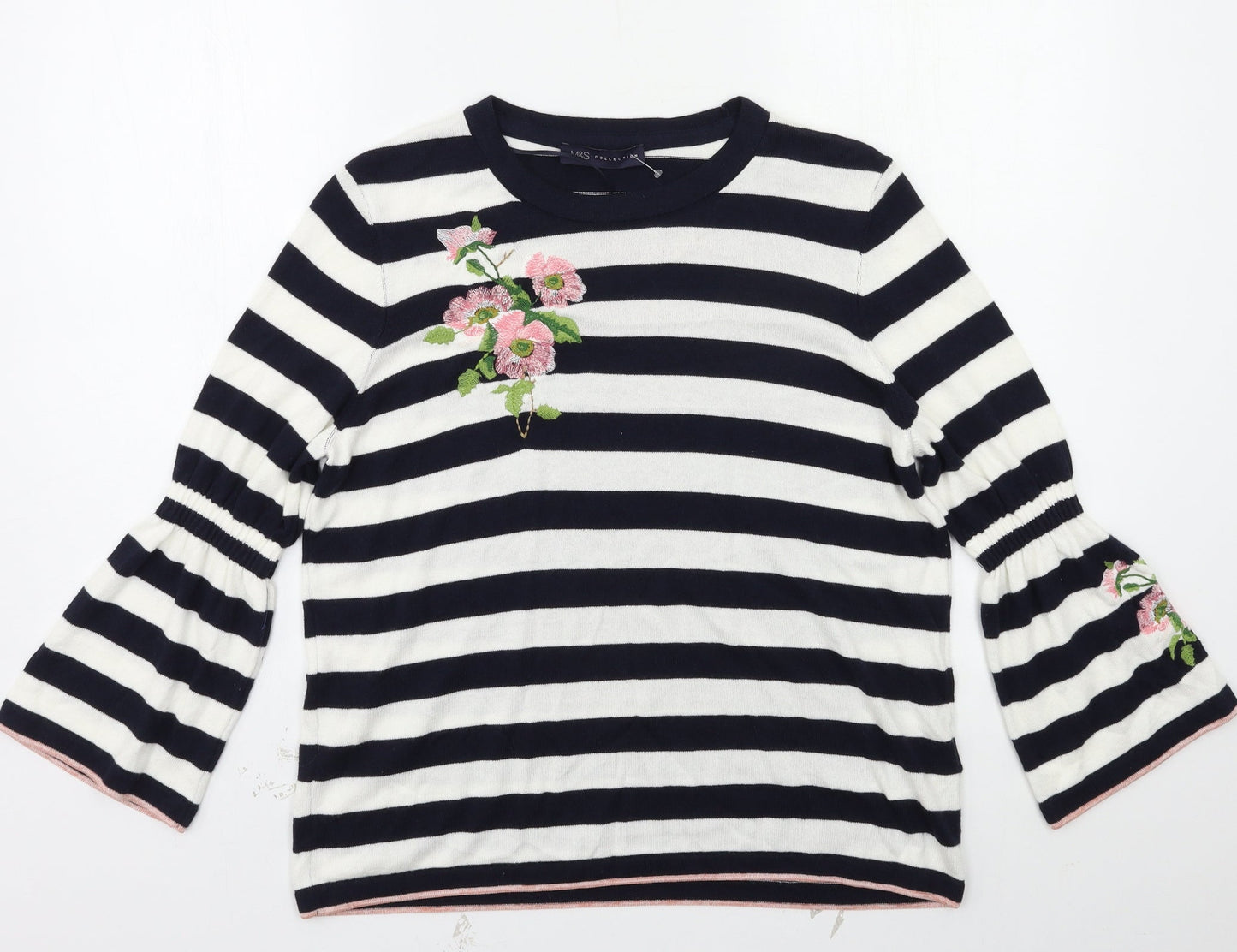 Womens UK Size 12 M&S Multicoloured Pullover Jumper