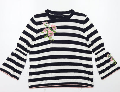 Womens UK Size 12 M&S Multicoloured Pullover Jumper