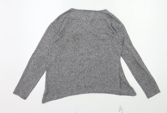 YD Girls Grey   Basic T-Shirt Size 12-13 Years