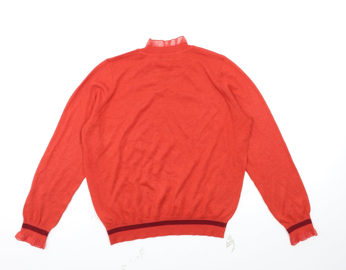 Womens UK Size M NEXT Red Pullover Jumper