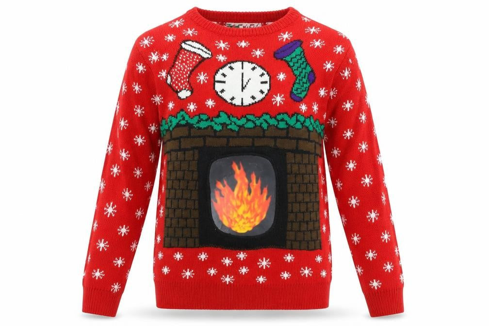 Cedarwood State Mens Multicoloured Geometric Pullover Sweatshirt Size XS