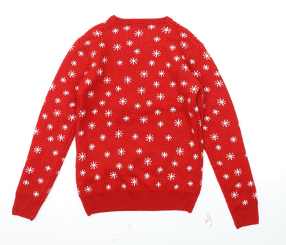 Mens UK Size XS Cedar Wood State Multicoloured Pullover Sweatshirt