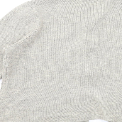 Womens UK Size M BM Grey Cardigan Jumper