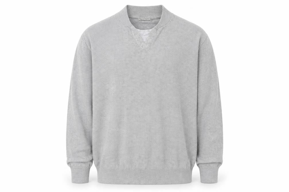 Mens UK Size M George Grey Pullover Sweatshirt
