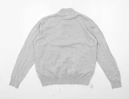 George Mens Grey   Pullover Sweatshirt Size M