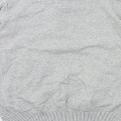 George Mens Grey   Pullover Sweatshirt Size M