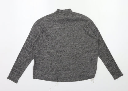 Womens UK Size S H&M Grey Pullover Jumper