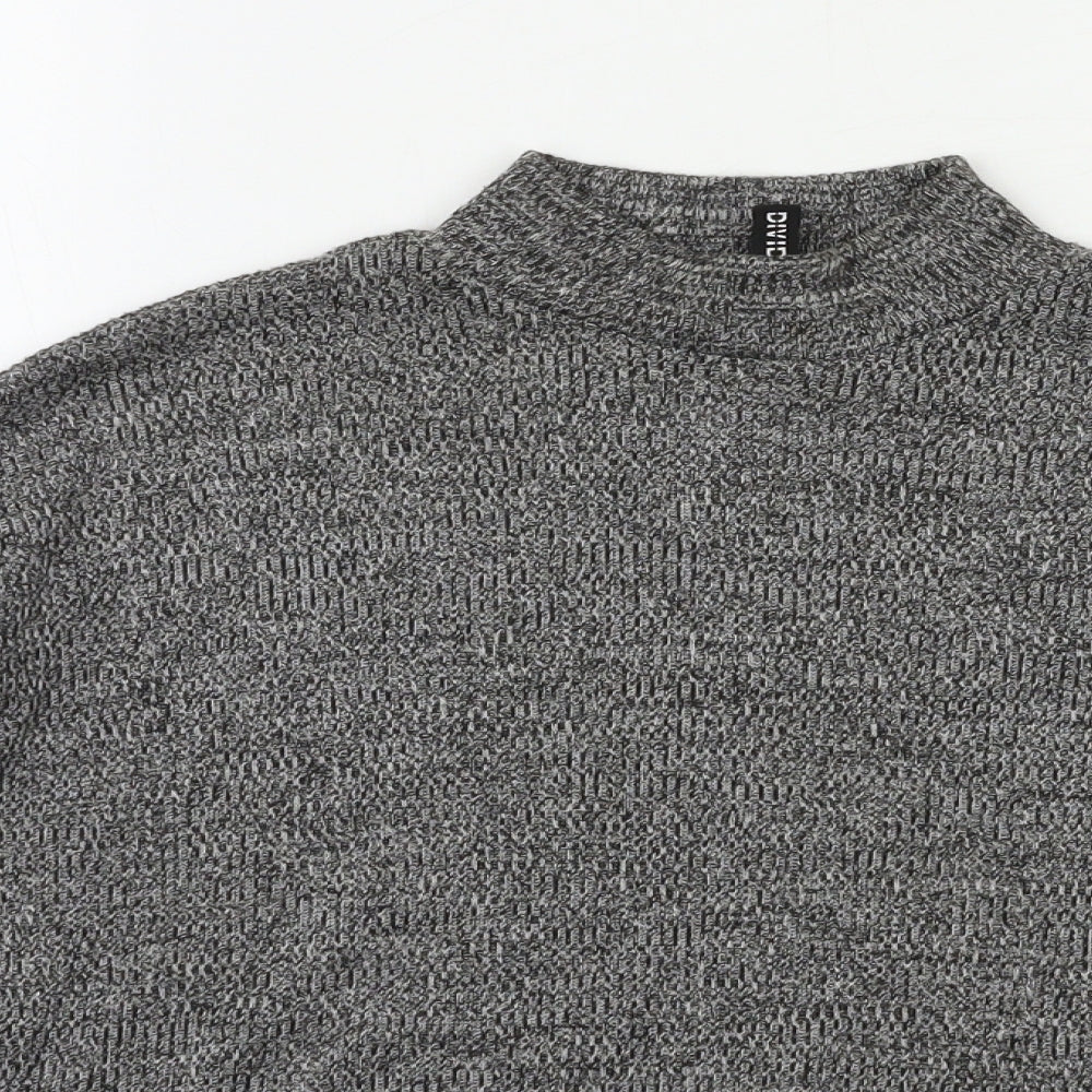 Womens UK Size S H&M Grey Pullover Jumper