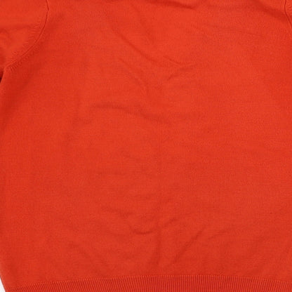 Womens UK Size 10 Marks and Spencer Red Pullover Jumper