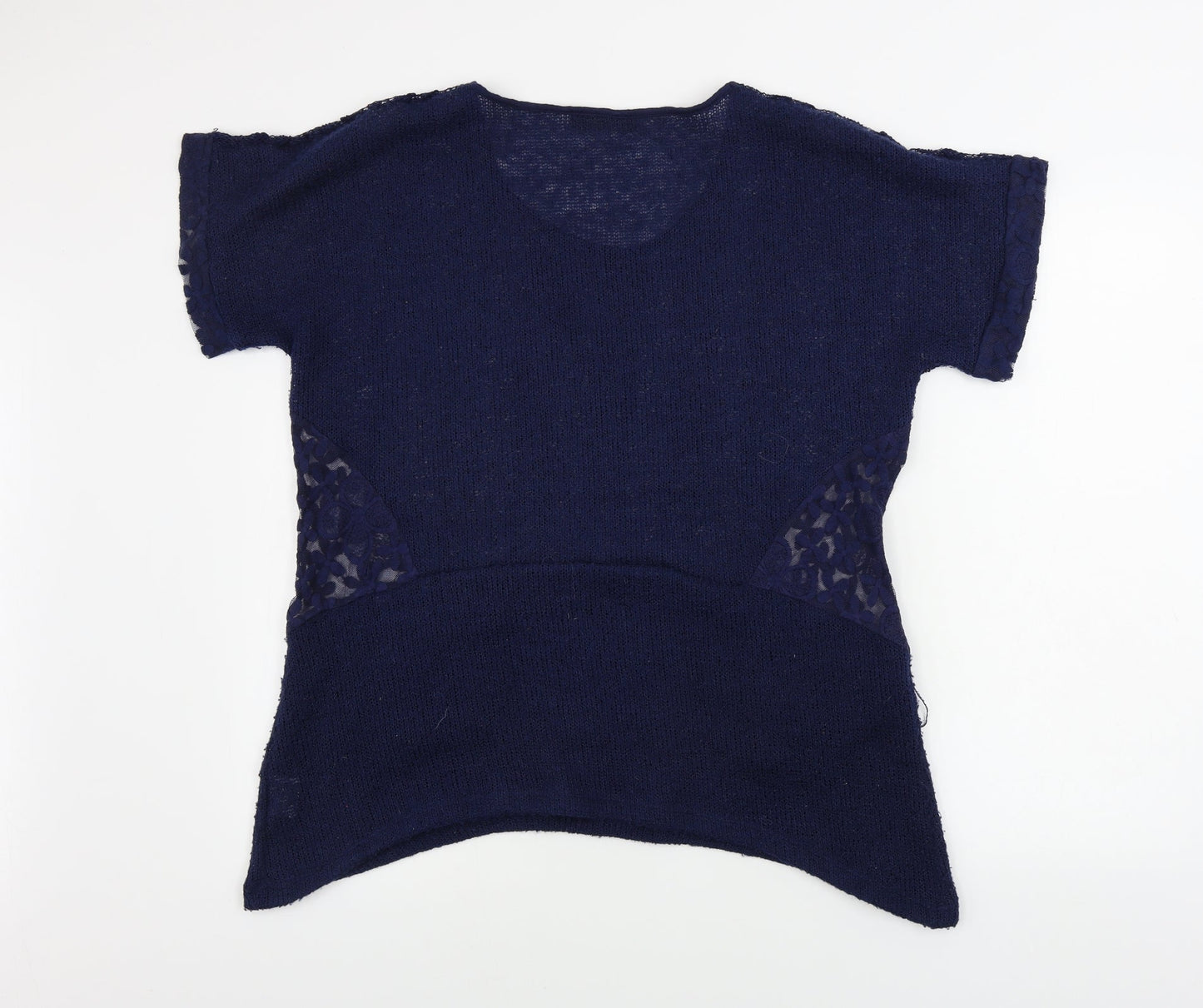 Womens UK Size M Sugar Crisp Blue Pullover Jumper