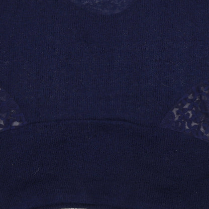 Womens UK Size M Sugar Crisp Blue Pullover Jumper