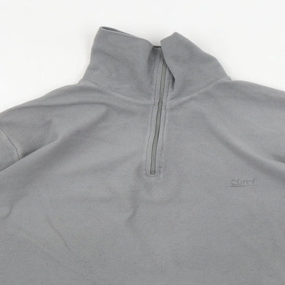 Etirel  Mens Grey   Henley Jumper Size M