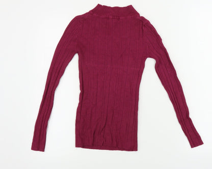 Womens UK Size 10 Atmosphere Pink Pullover Jumper