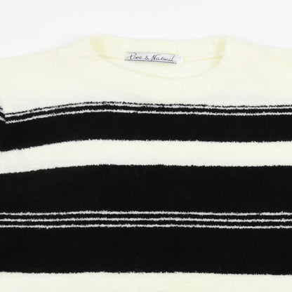 Womens UK Size XL Pure & Natural Ivory Pullover Jumper