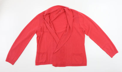 Womens UK Size 18 BHS Pink Cape Jumper