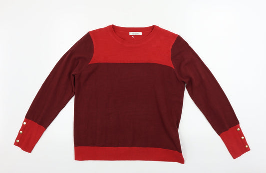Womens UK Size 14 Marks and Spencer Blue Pullover Jumper