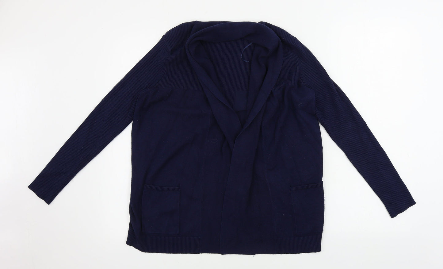 Womens UK Size 14 Bonmarché Blue Cardigan Jumper