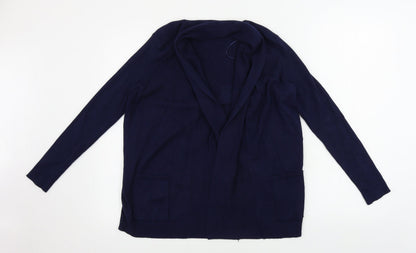 Womens UK Size 14 Bonmarché Blue Cardigan Jumper
