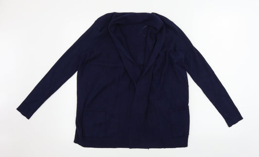 Womens UK Size 14 Bonmarché Blue Cardigan Jumper