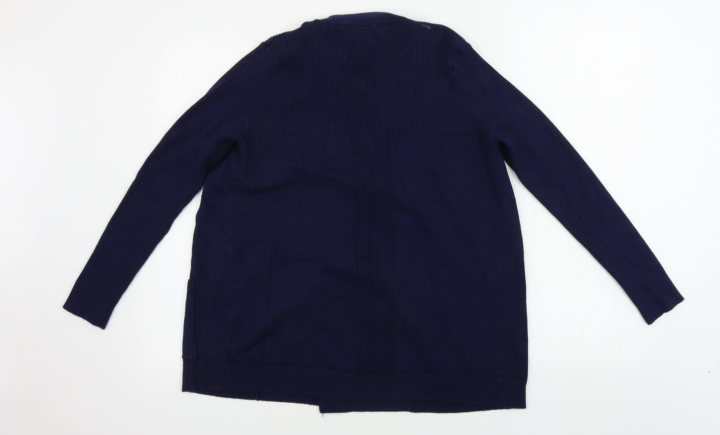 Womens UK Size 14 Bonmarché Blue Cardigan Jumper