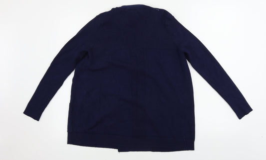 Womens UK Size 14 Bonmarché Blue Cardigan Jumper
