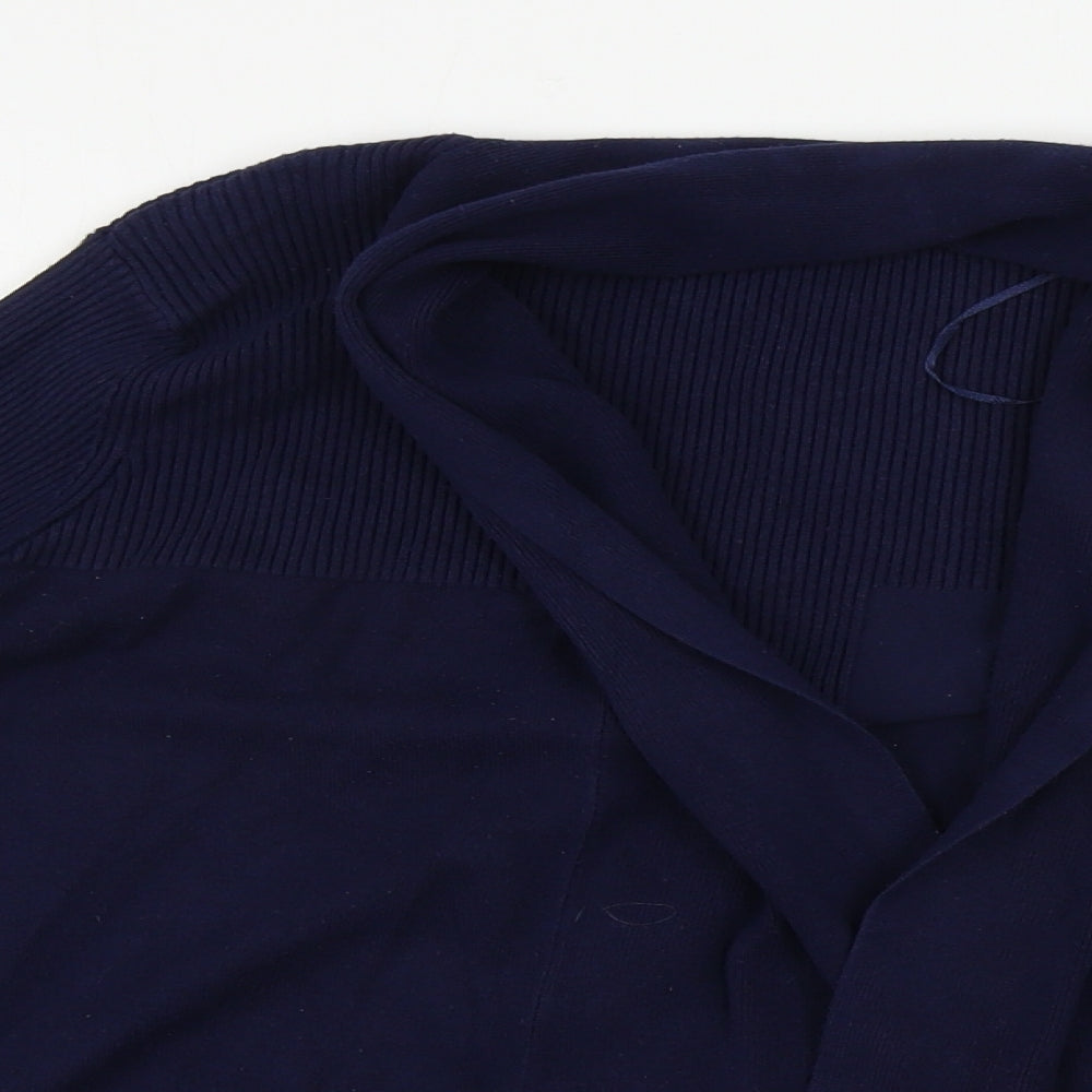 Womens UK Size 14 Bonmarché Blue Cardigan Jumper