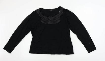 Womens UK Size M BM Black Pullover Jumper