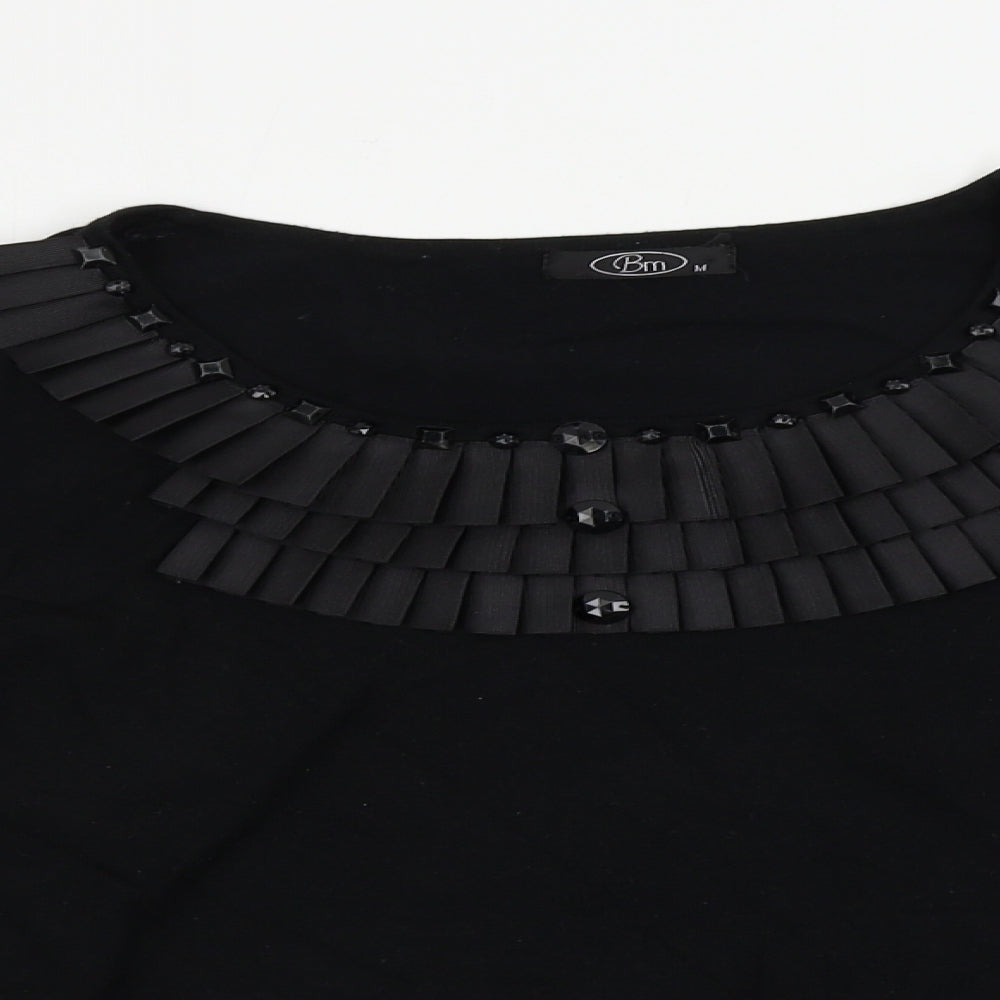 Womens UK Size M BM Black Pullover Jumper