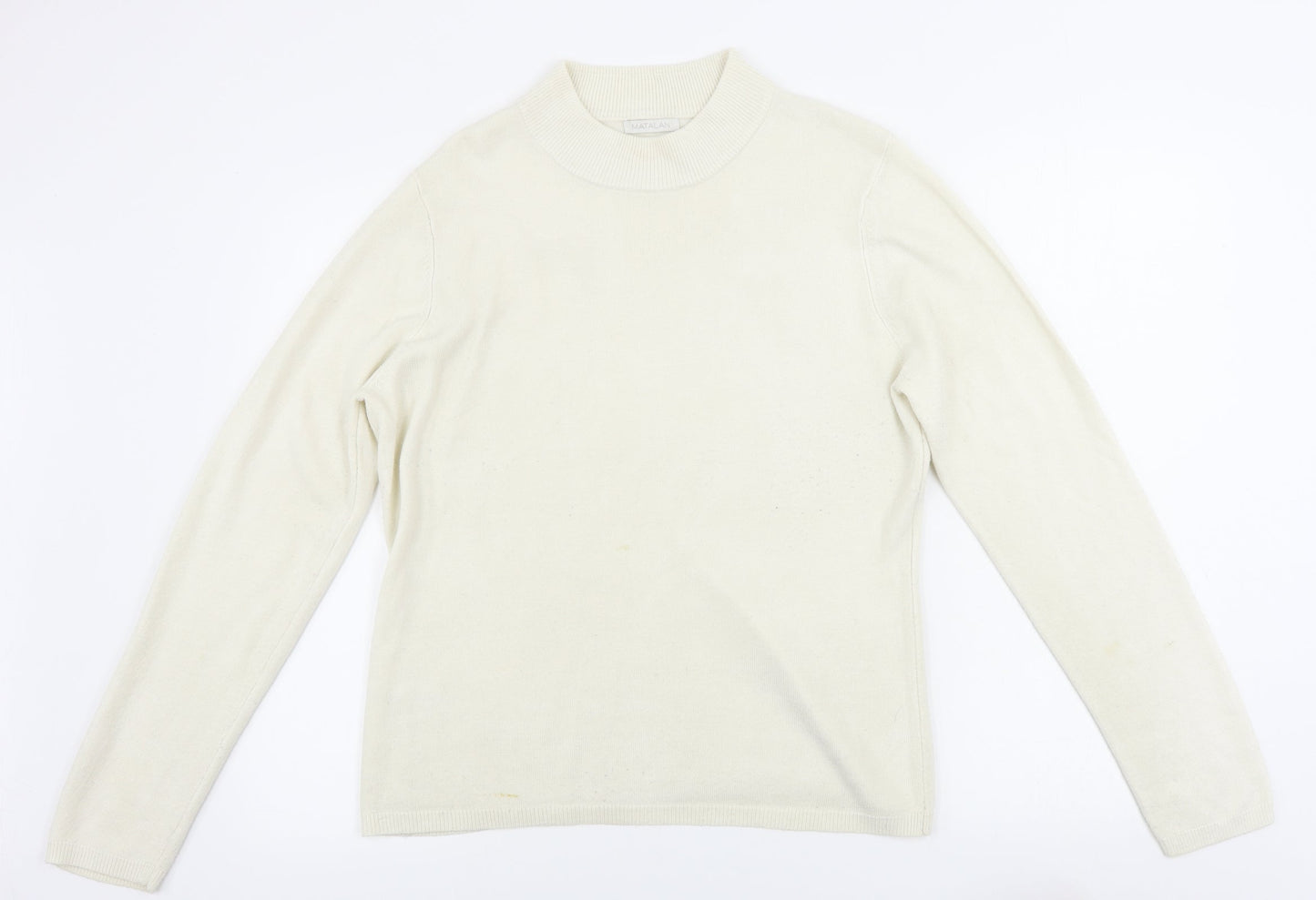 Womens UK Size 18 Matalan Ivory Pullover Jumper