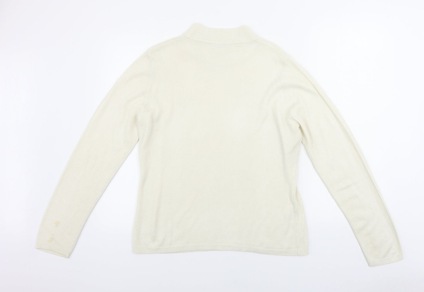 Womens UK Size 18 Matalan Ivory Pullover Jumper