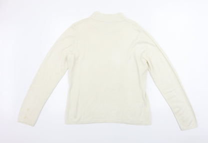 Womens UK Size 18 Matalan Ivory Pullover Jumper