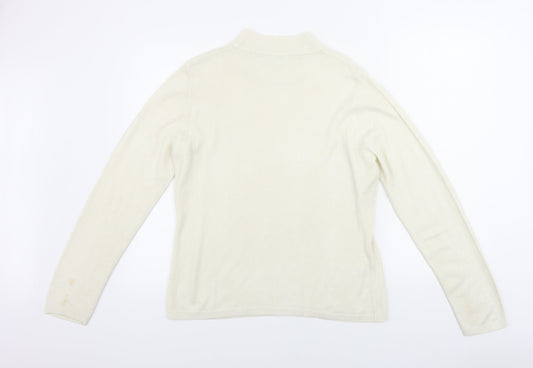 Womens UK Size 18 Matalan Ivory Pullover Jumper