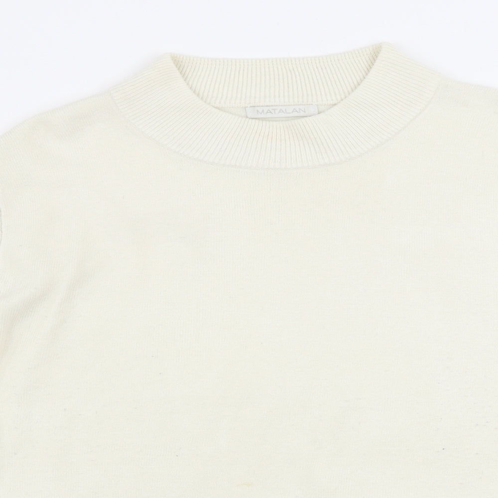 Womens UK Size 18 Matalan Ivory Pullover Jumper