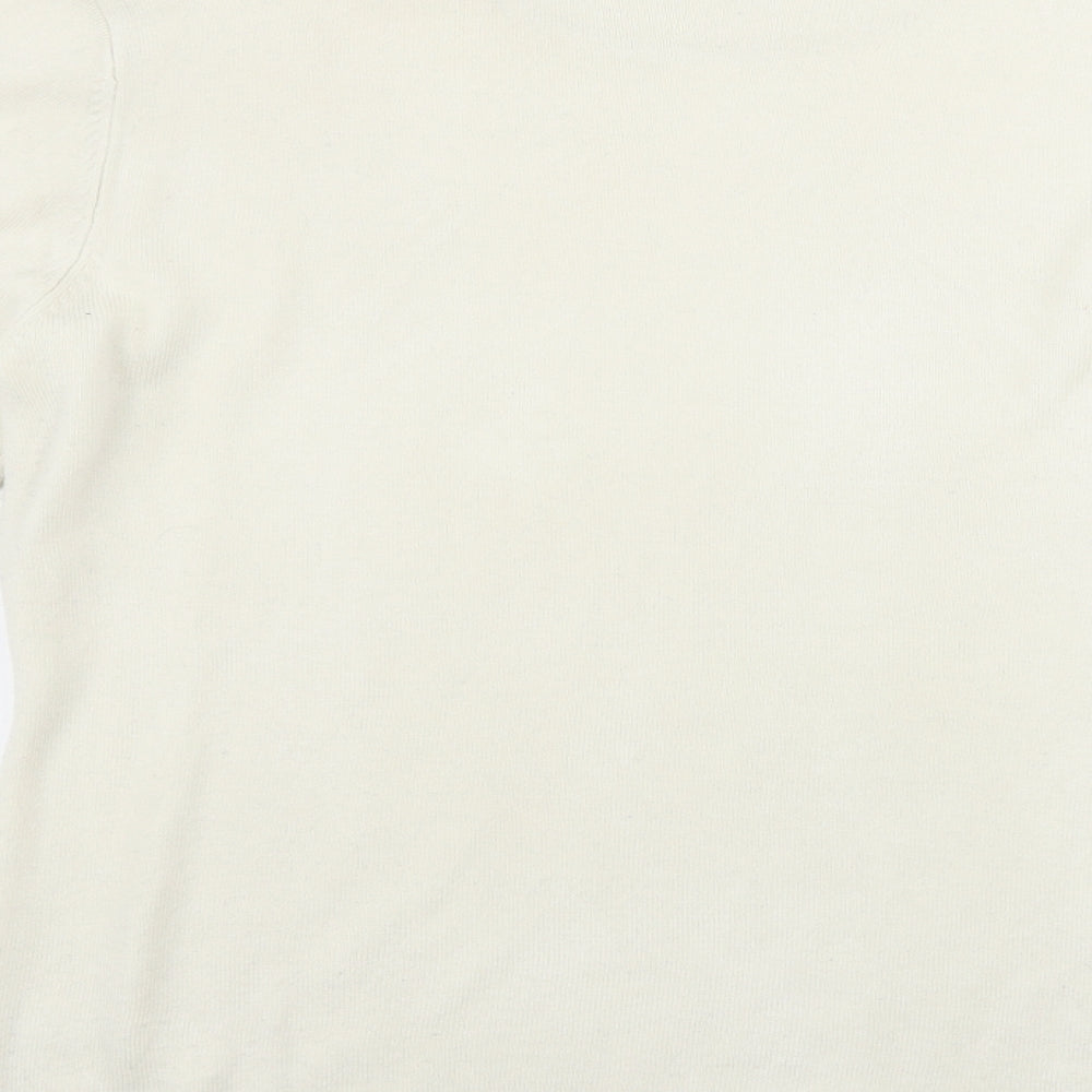 Womens UK Size 18 Matalan Ivory Pullover Jumper