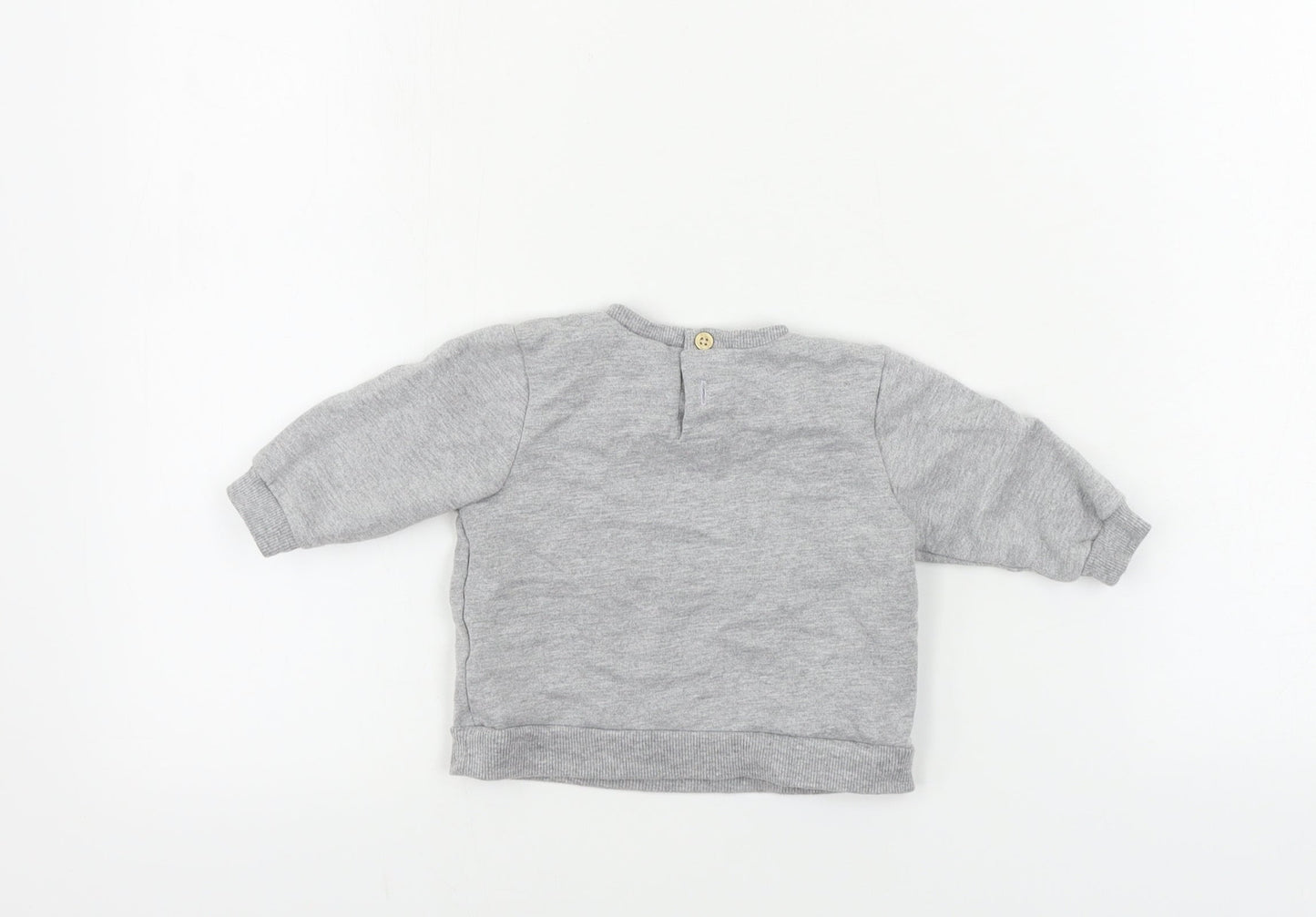 pl baby Baby Grey   Pullover Jumper Size 24 Months