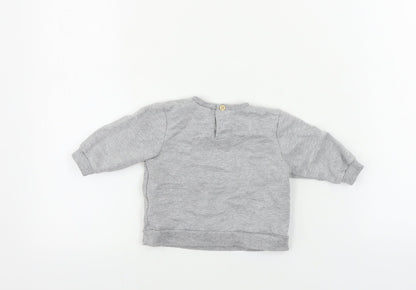 pl baby Baby Grey   Pullover Jumper Size 24 Months