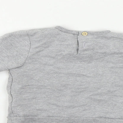pl baby Baby Grey   Pullover Jumper Size 24 Months